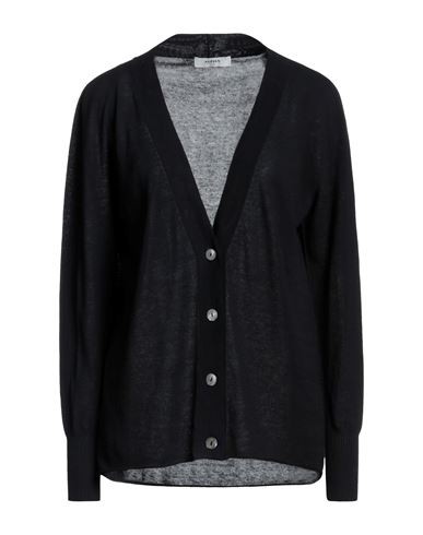 Alpha Studio Woman Cardigan Black Size 6 Cotton