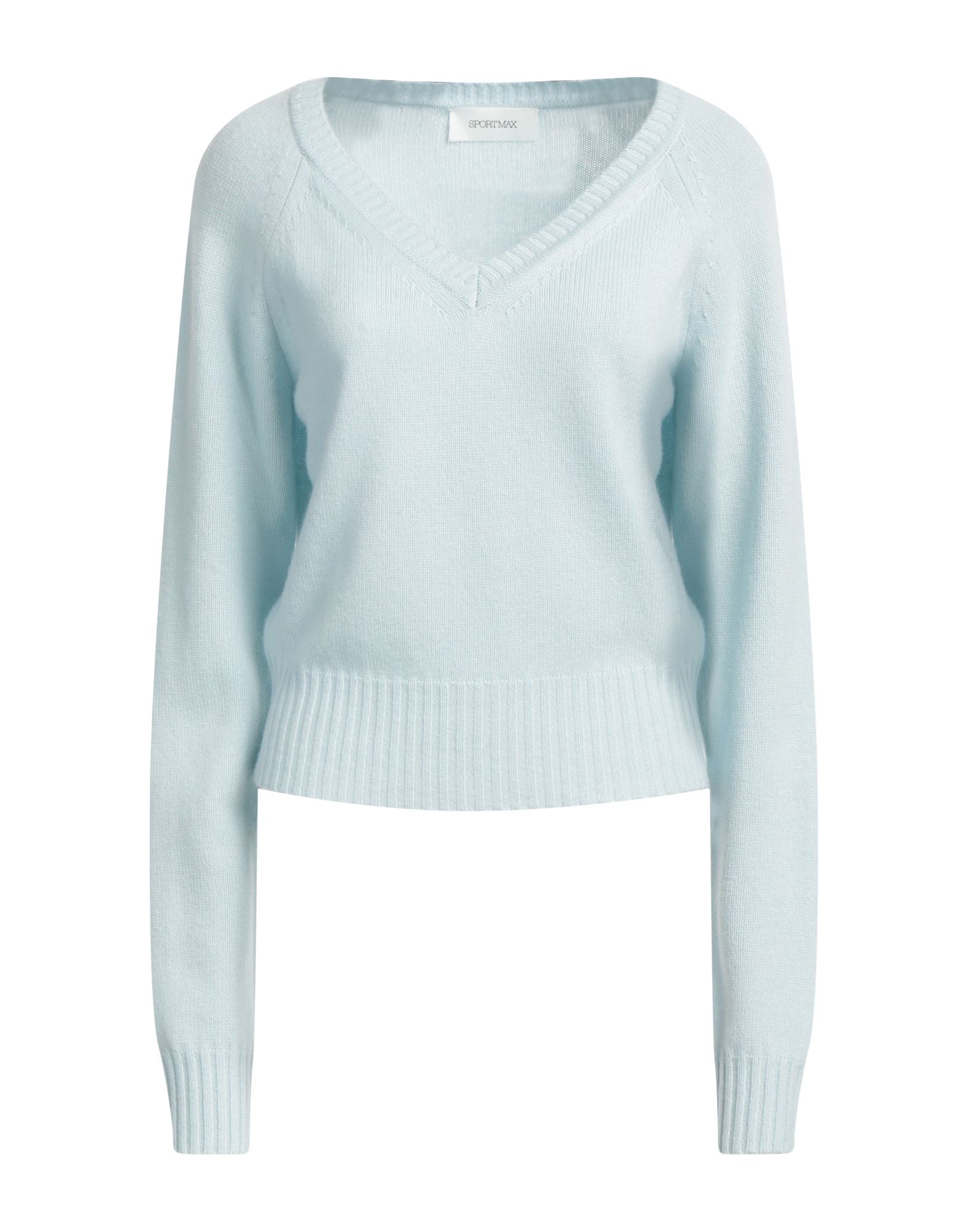 Sportmax Sweaters In Sky Blue