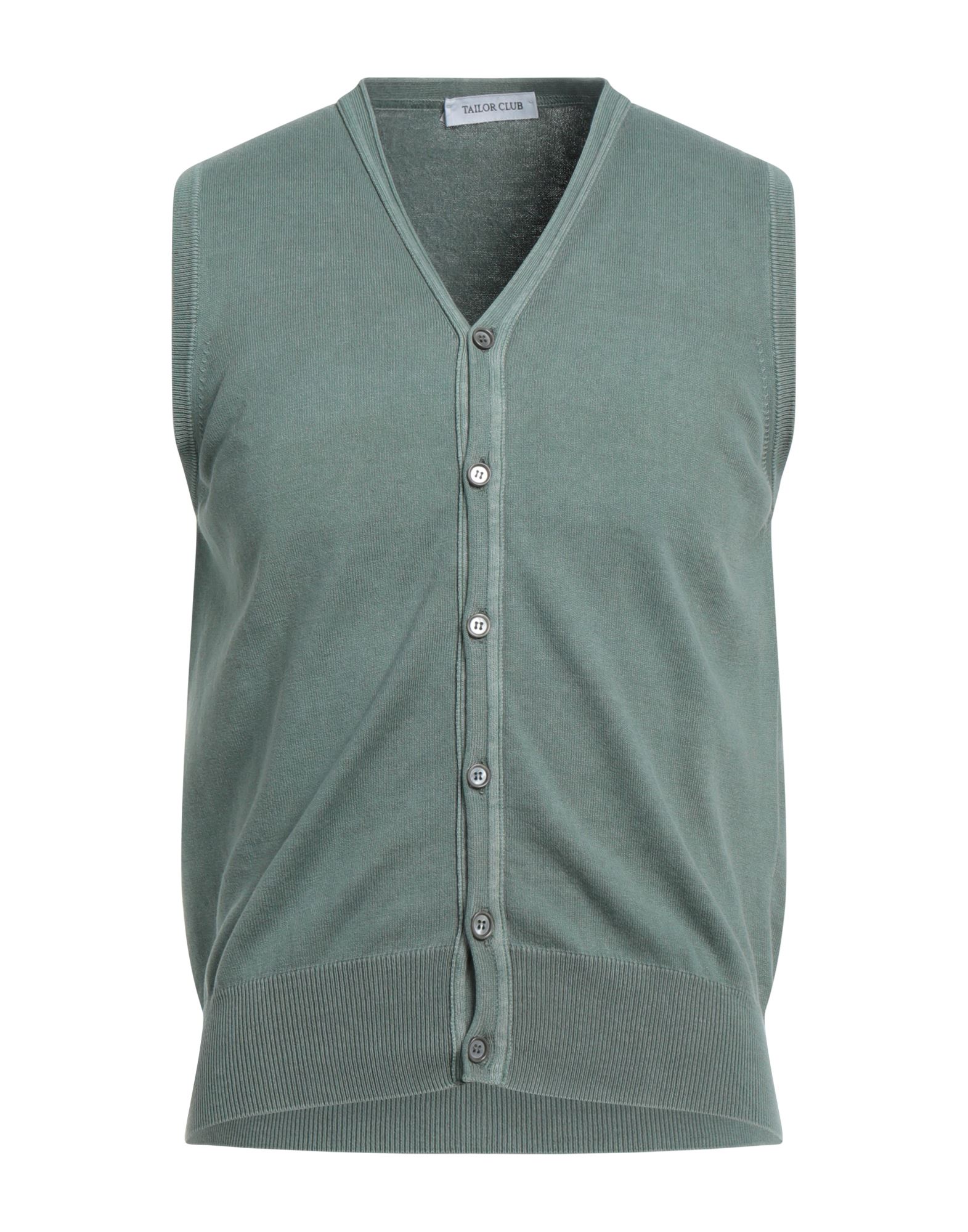 Tailor Club Cardigans In Sage Green