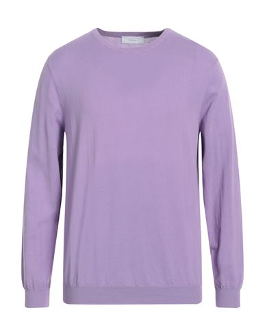 Diktat Man Sweater Light Purple Size Xxl Cotton