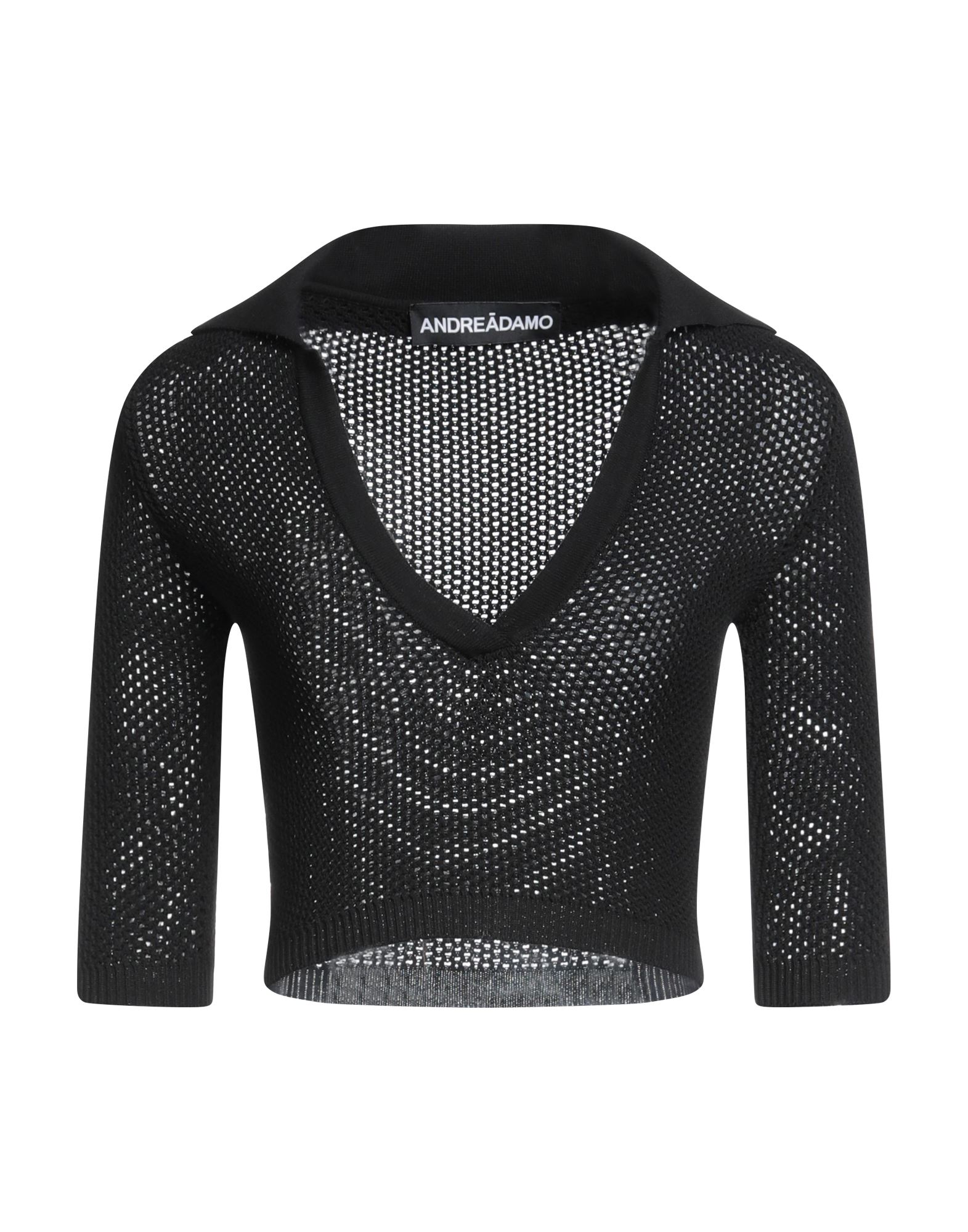 Adamo Andrea Adamo Sweaters In Black