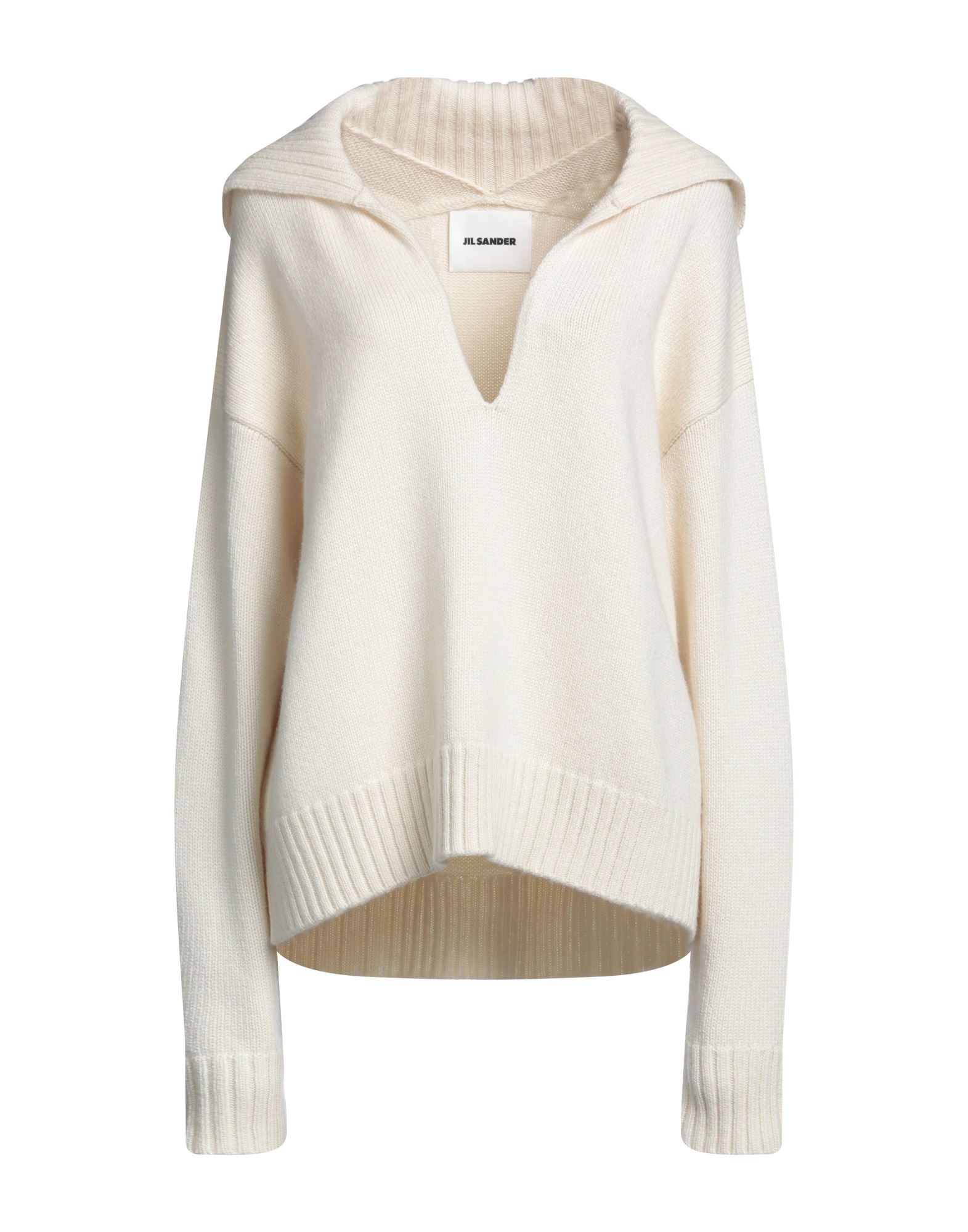 Jil Sander Sweaters In Ivory