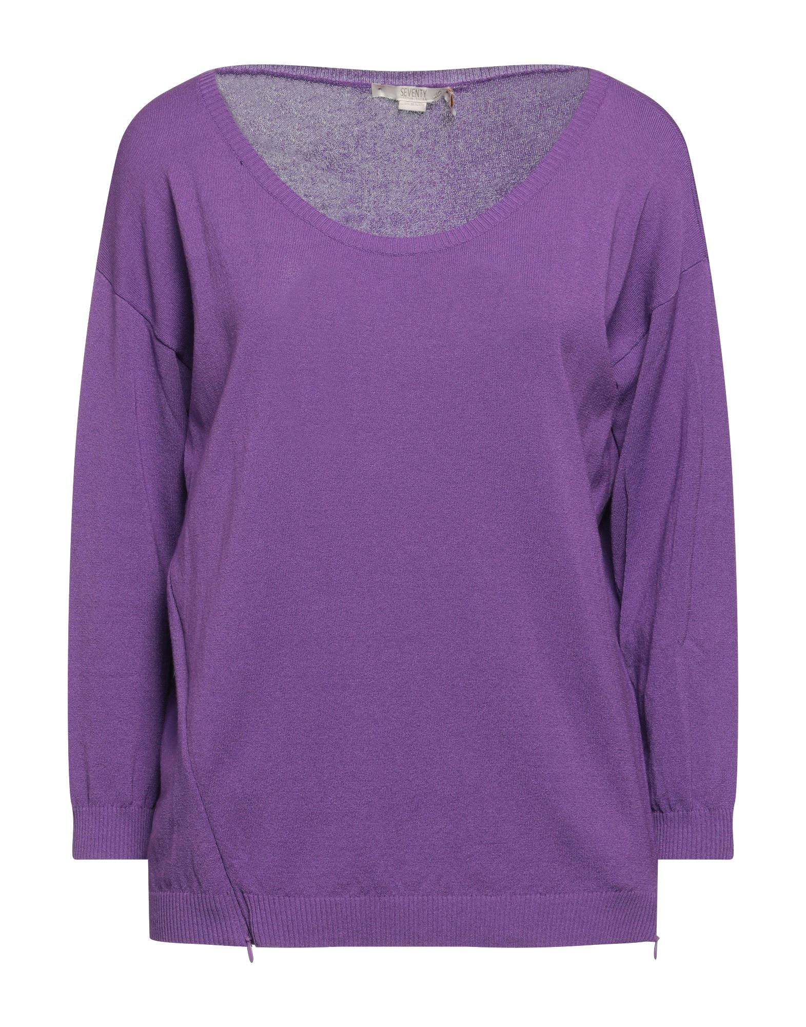 Seventy Sergio Tegon Sweaters In Purple