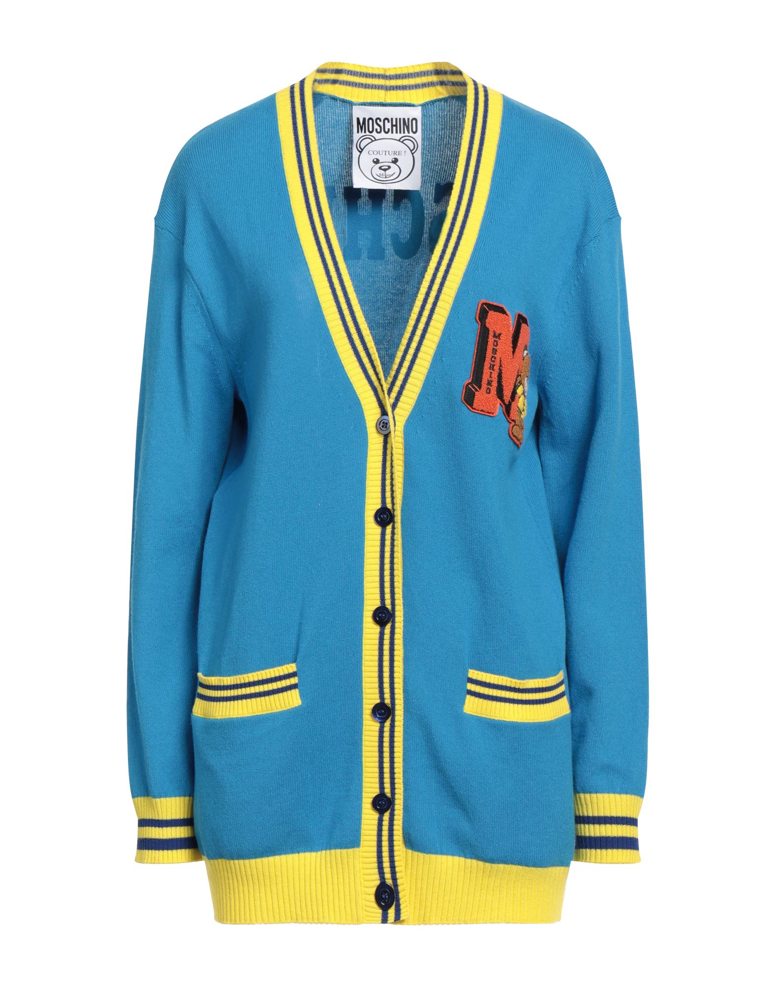 Moschino Cardigans In Blue