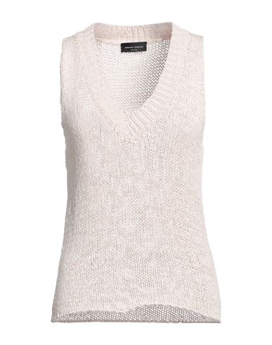 Roberto Collina Woman Sweater Beige Size M Cotton, Polyamide