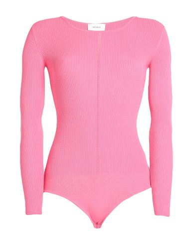 Vicolo Woman Sweater Fuchsia Size Onesize Textile Fibers In Pink