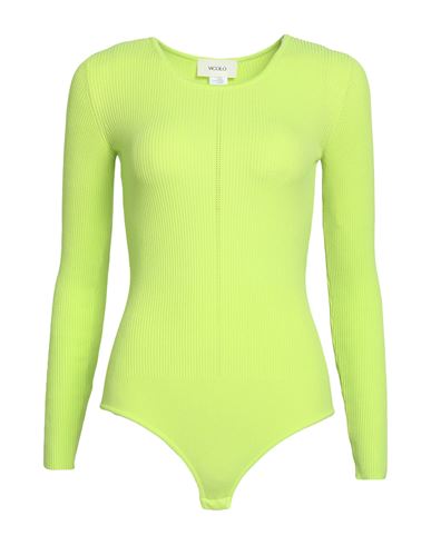 Vicolo Woman Sweater Acid Green Size Onesize Textile Fibers