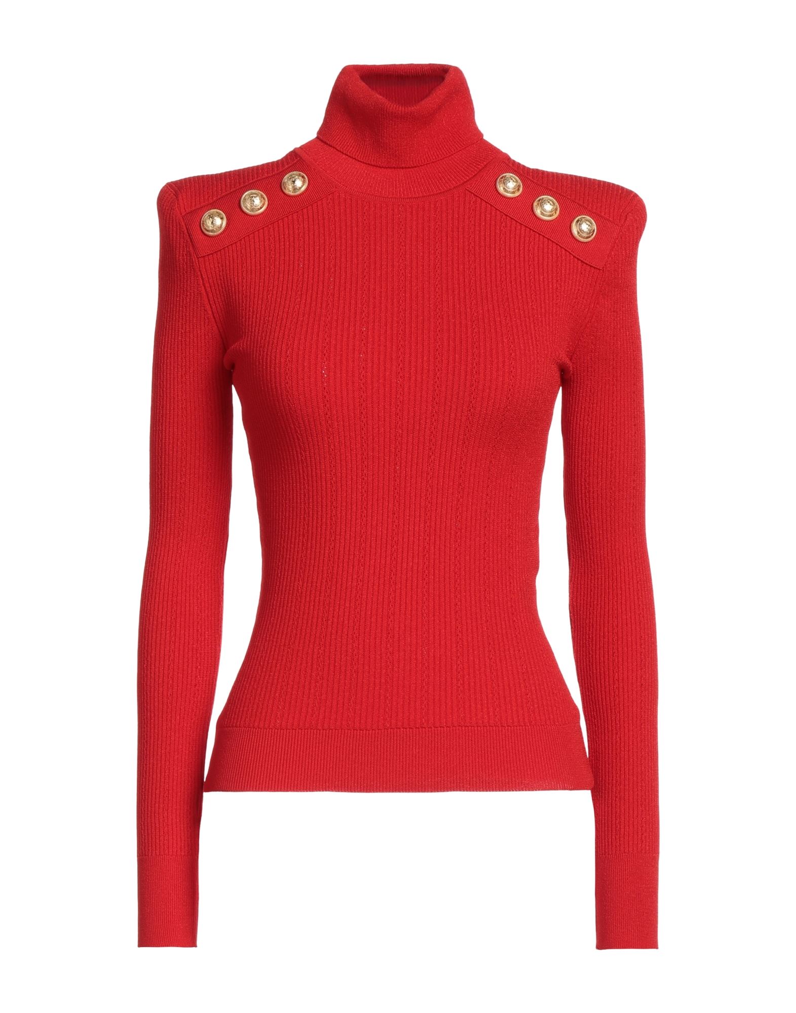 Balmain Turtlenecks In Red