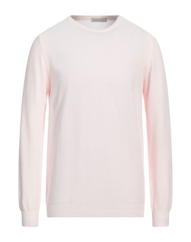 Rossopuro Man Sweater Light Pink Size 4 Cotton