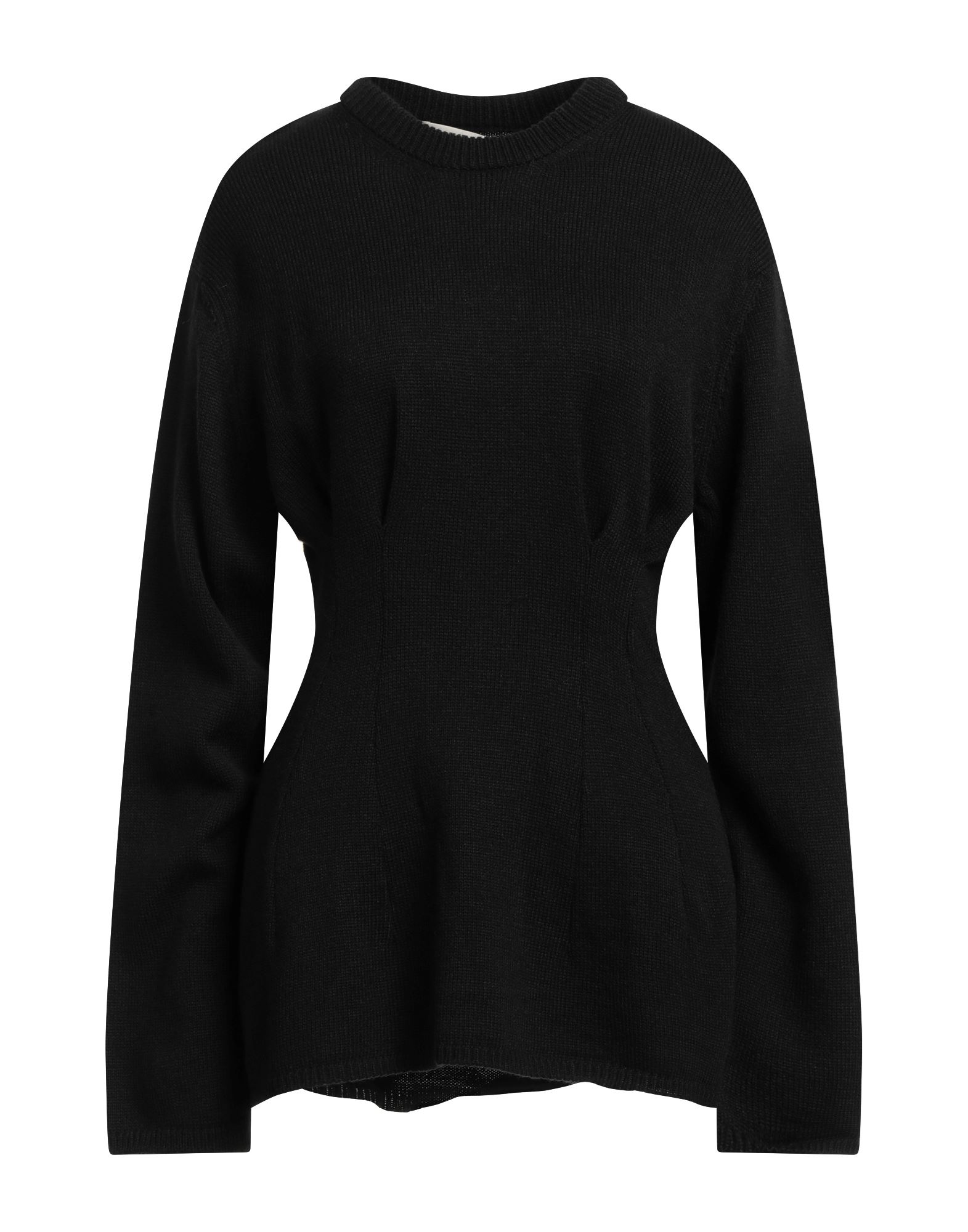 COMME DES GARÇONS COMME DES GARÇONS WOMAN SWEATER BLACK SIZE M ACRYLIC, WOOL