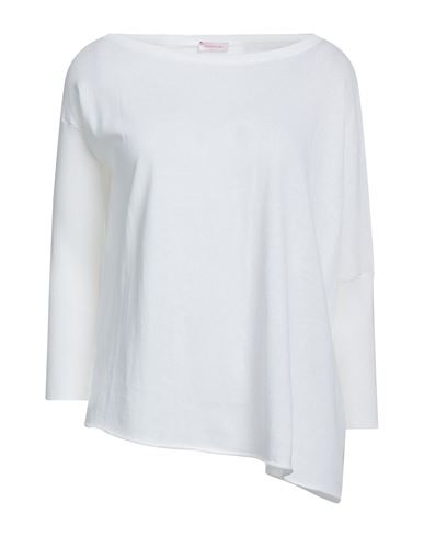 Woman Sweater Fuchsia Size 4 Linen, Polyester
