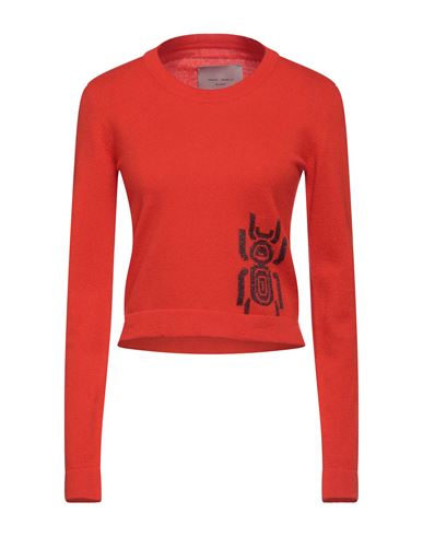 Frankie Morello Woman Sweater Orange Size M Wool, Cashmere, Viscose