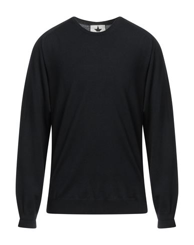 Macchia J Man Sweater Black Size Xl Merino Wool