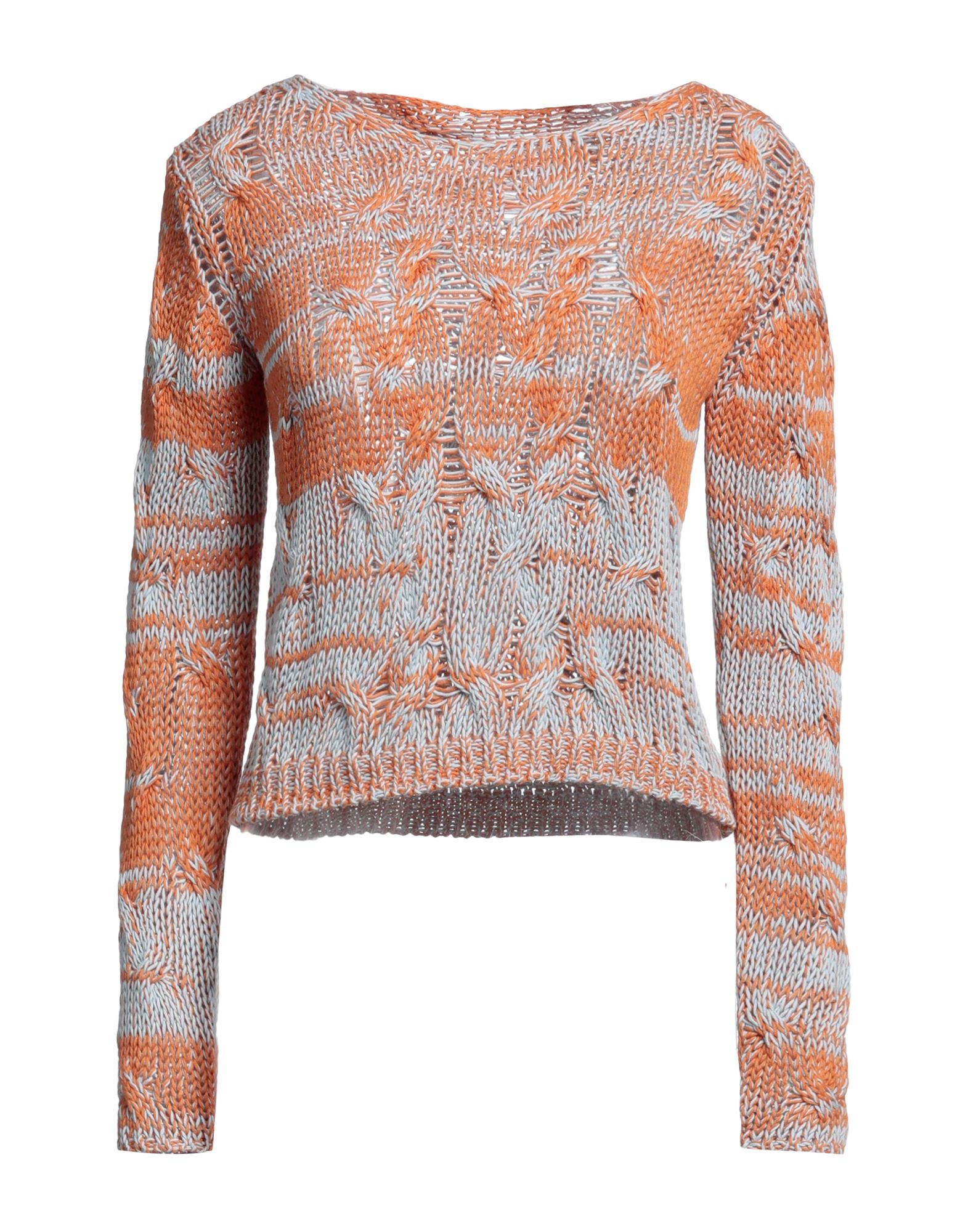 Roberto Collina Sweaters In Orange