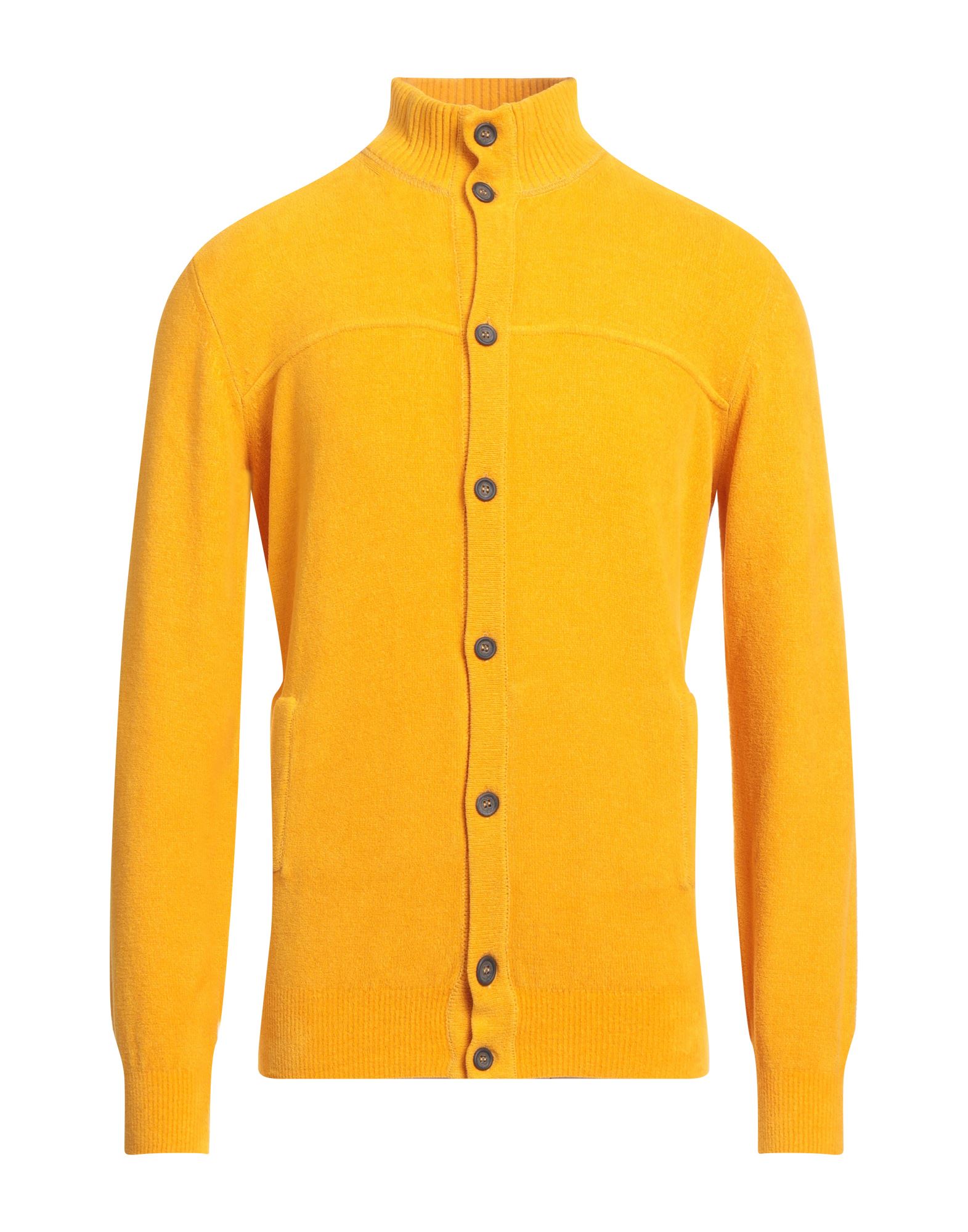 Kangra Cashmere Cardigans In Yellow