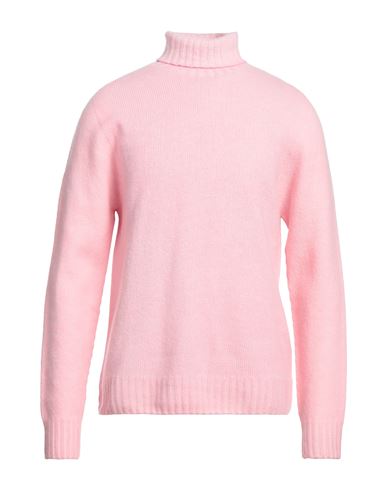 Macchia J Man Turtleneck Pink Size Xl Wool, Polyamide