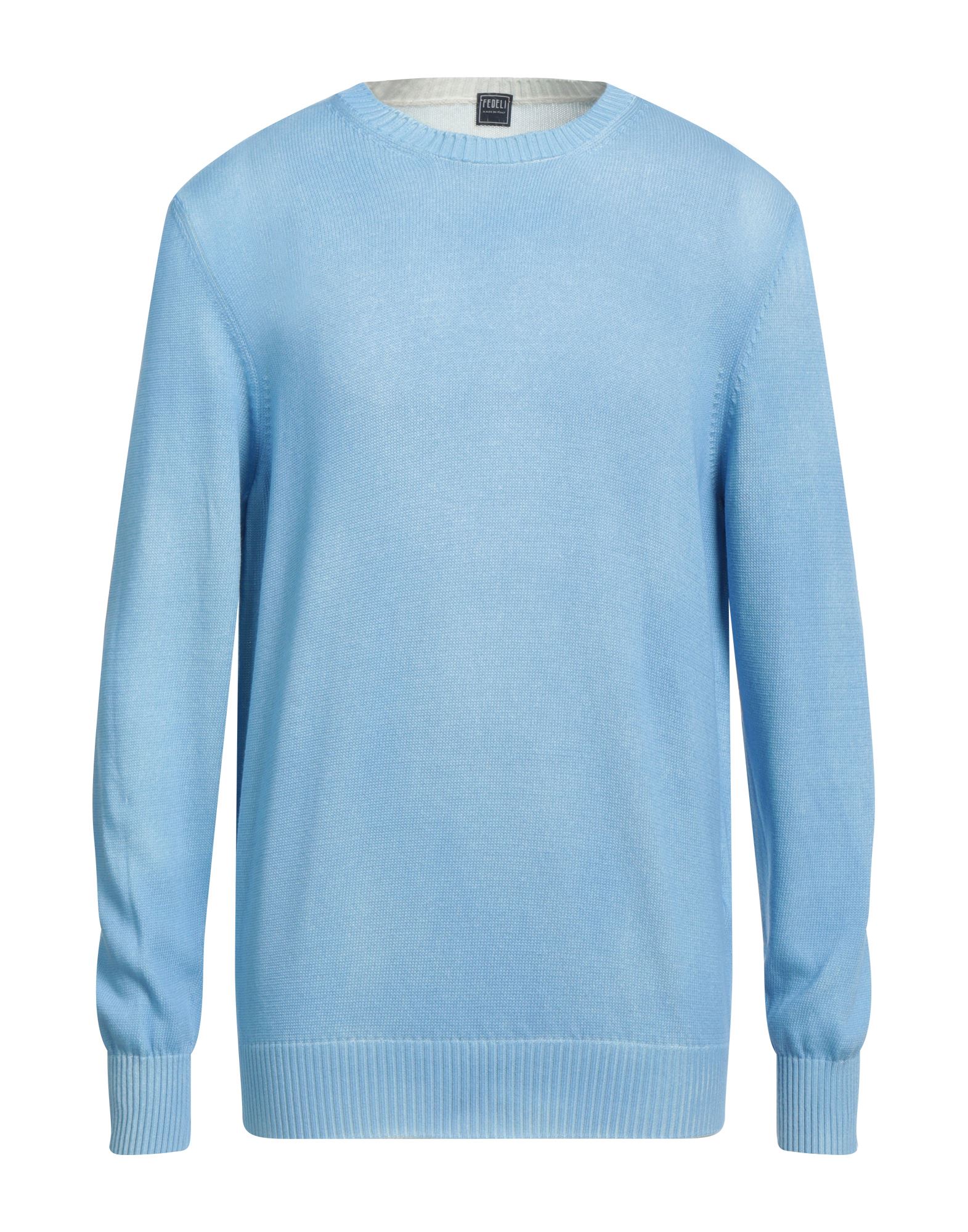 Fedeli Sweaters In Blue