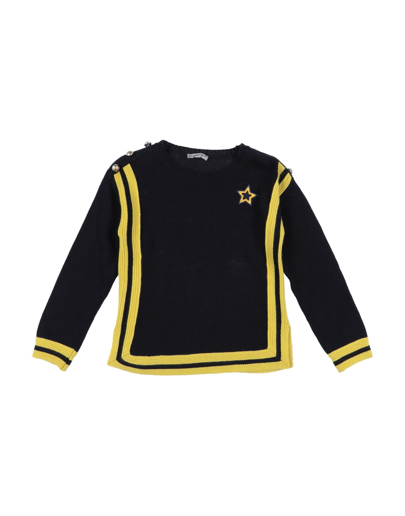 Ermanno Scervino Junior Sweaters In Midnight Blue