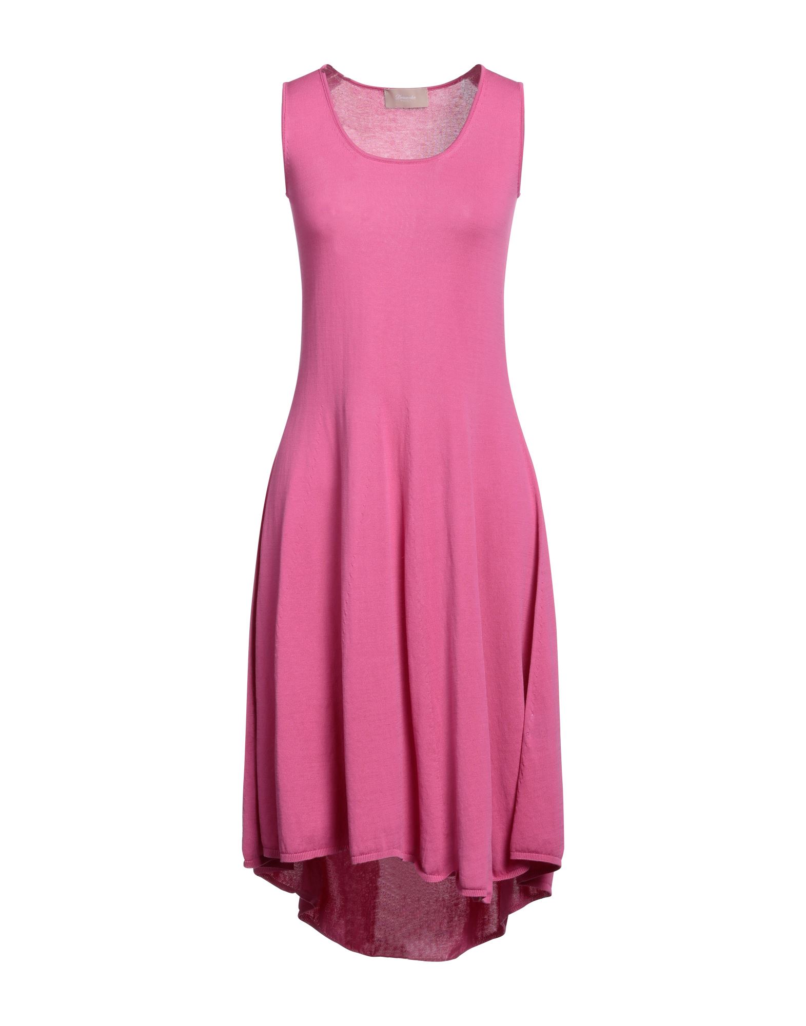 Drumohr Midi Dresses In Pink