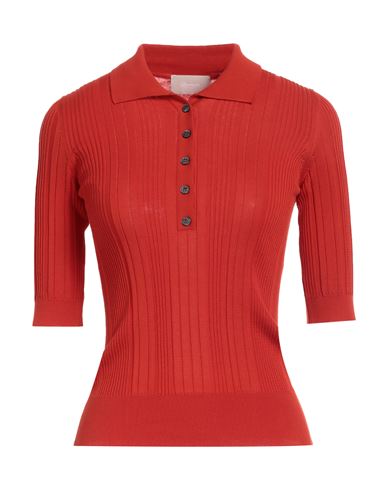 Drumohr Woman Sweater Tomato Red Size M Cotton