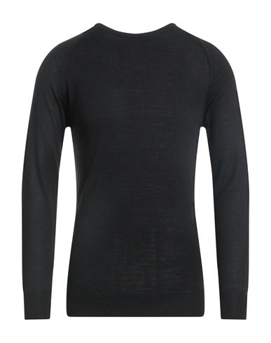 Siviglia Man Sweater Black Size L Wool, Acrylic