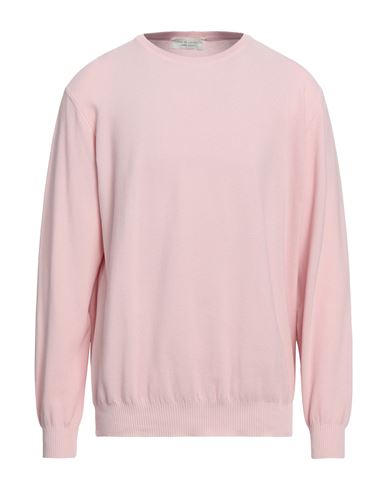 Filippo De Laurentiis Man Sweater Light Pink Size 46 Cotton