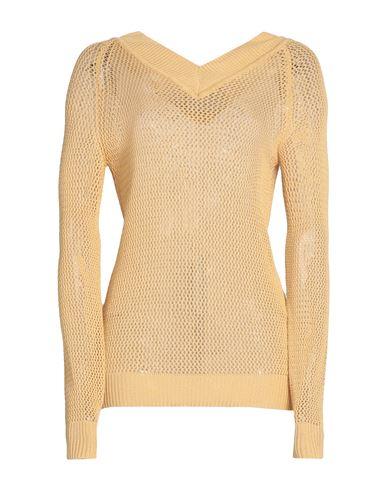 N.o.w. Andrea Rosati Cashmere N. O.w. Andrea Rosati Cashmere Woman Sweater Light Yellow Size L Viscose