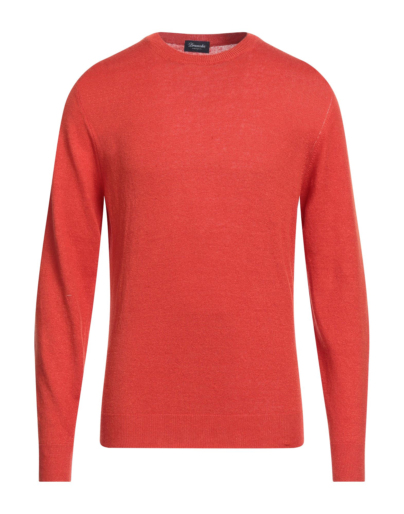 Drumohr Sweaters In Tomato Red