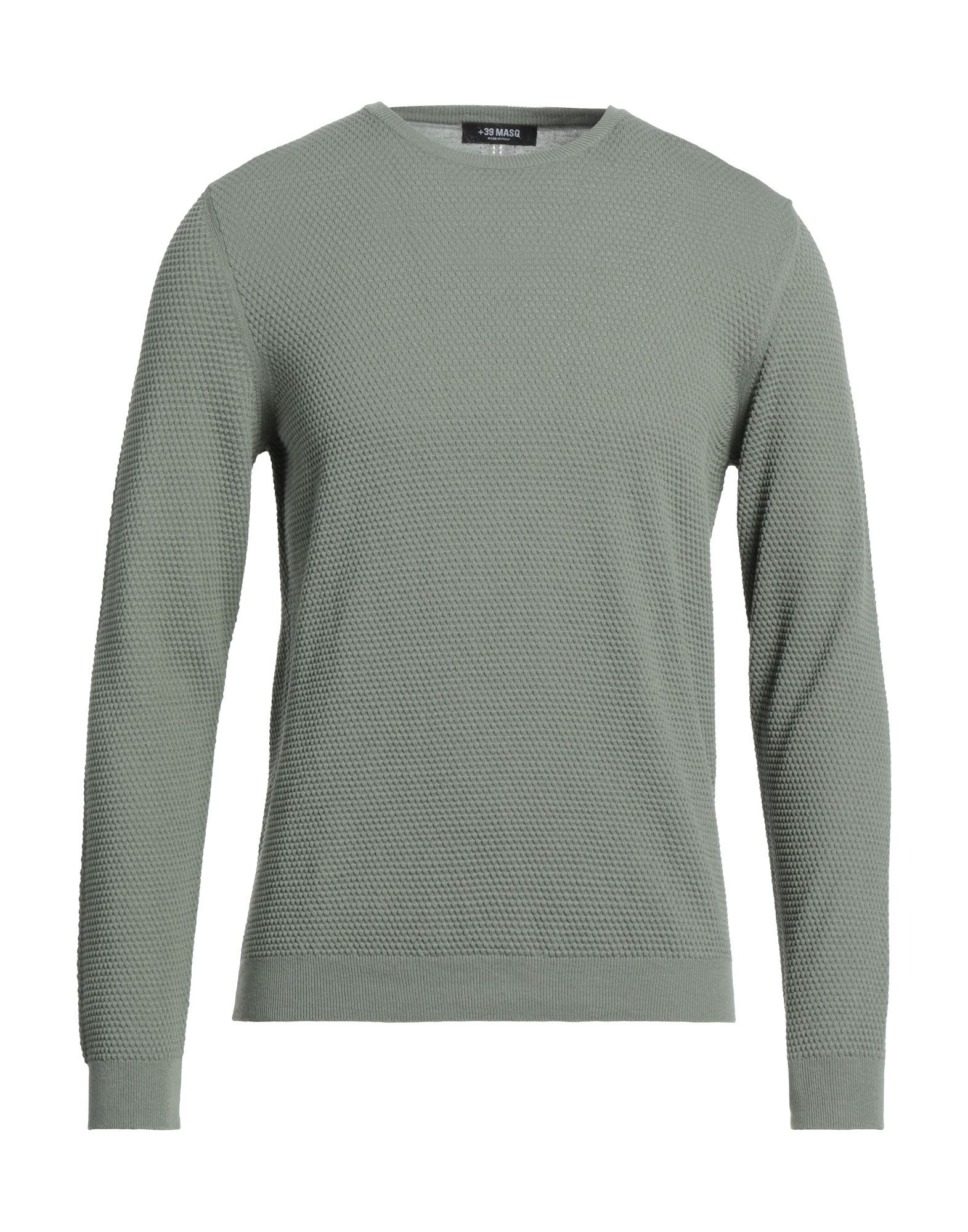 +39 Masq Man Sweater Military Green Size M Cotton