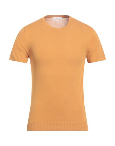Daniele Fiesoli Man Sweater Ocher Size S Cotton In Yellow
