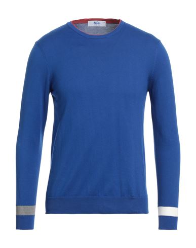 Mqj Man Sweater Blue Size S Cotton