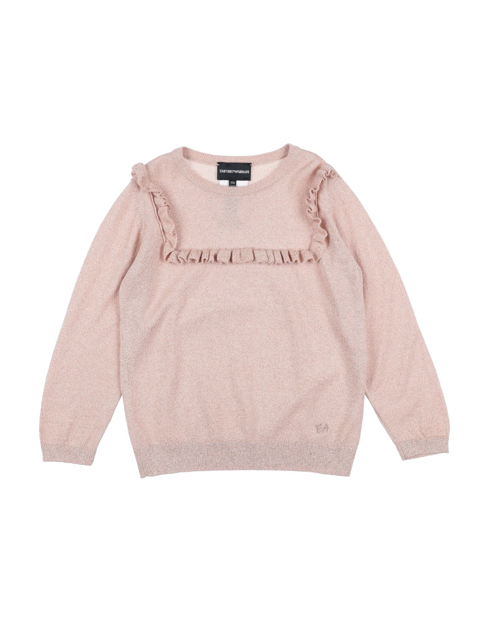 Emporio Armani Kids'  Sweaters In Pink