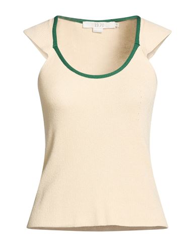 Pullover Mujer Beige S Mujer