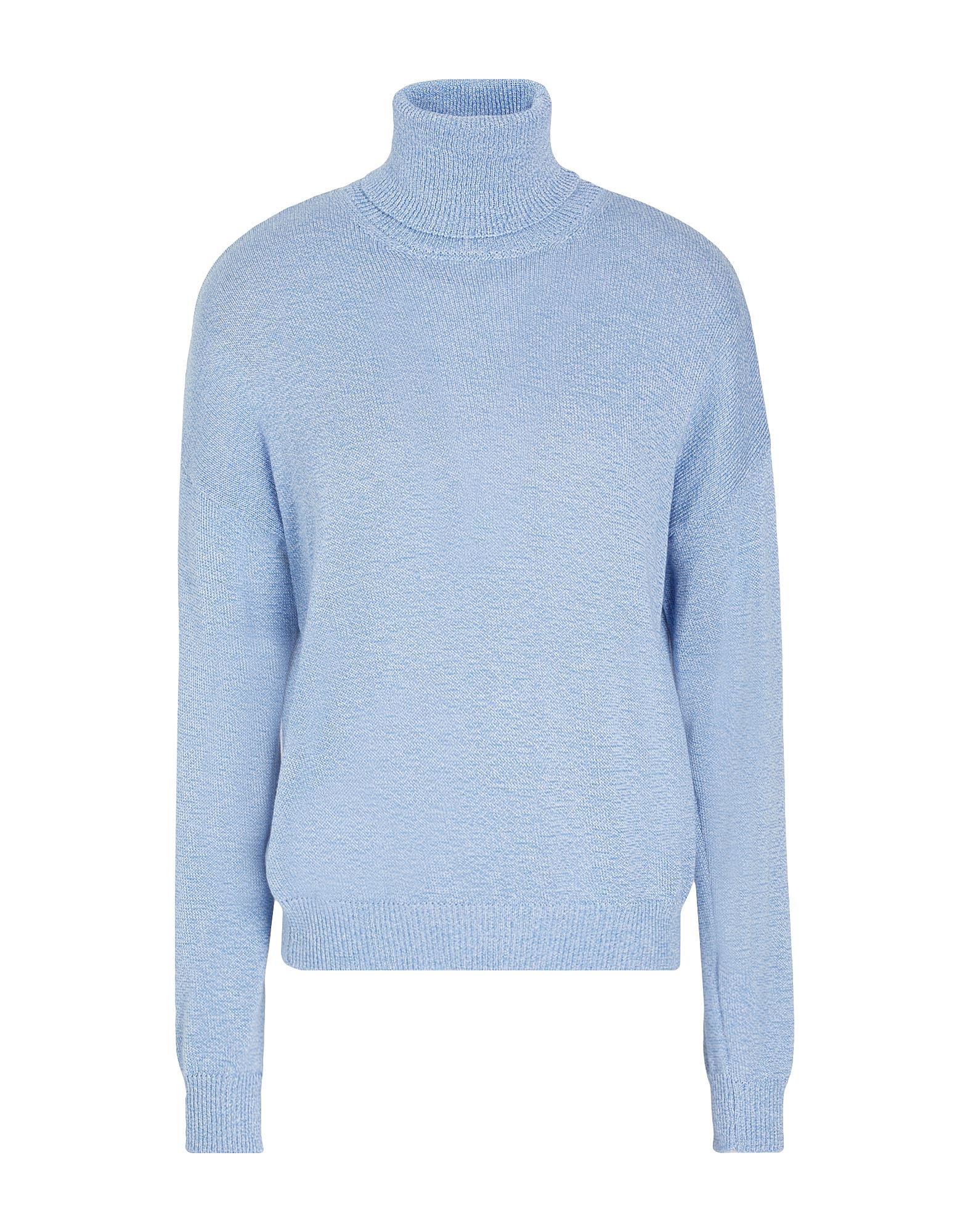 8 By Yoox Turtlenecks In Blue