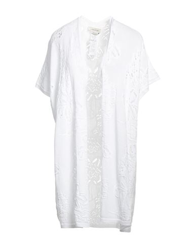 Anna Molinari Woman Cardigan White Size Xs/s Viscose, Polyester