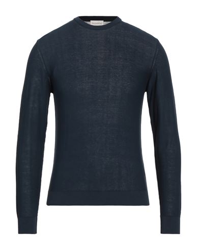 Filoverso Man Sweater Navy Blue Size M Cotton