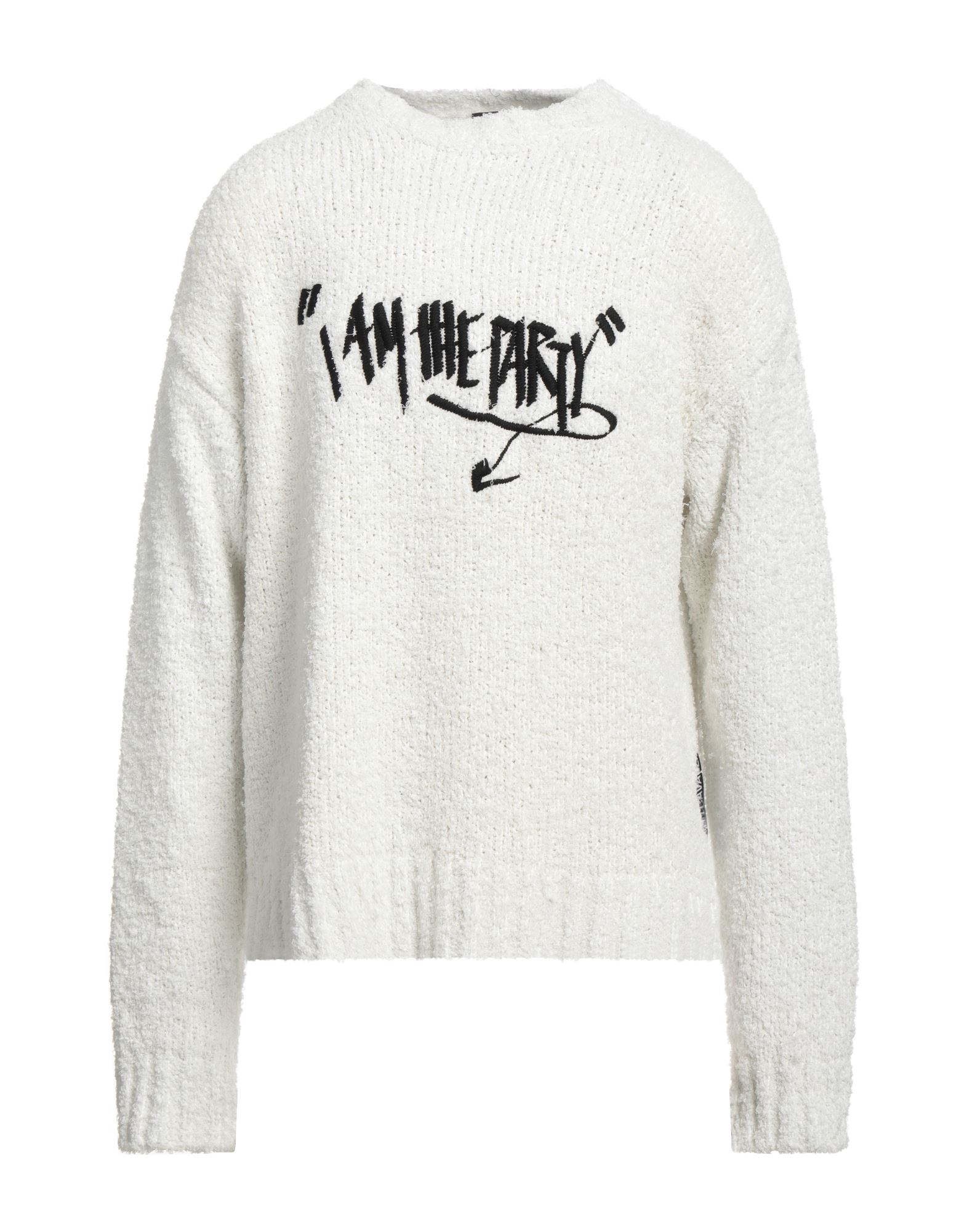Just Cavalli Sweaters In White