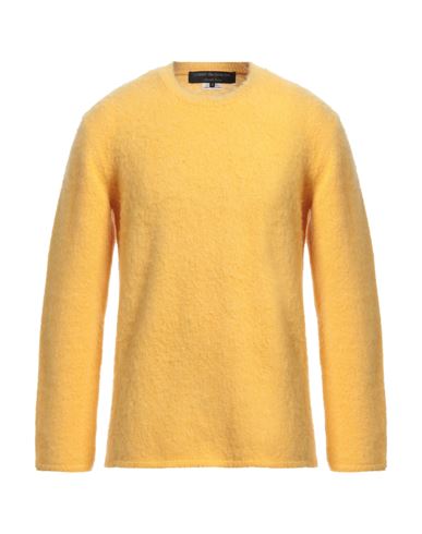 Comme Des Garçons Man Sweater Yellow Size M Wool, Mohair Wool, Nylon