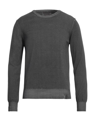 Bob Man Sweater Steel Grey Size Xl Cotton
