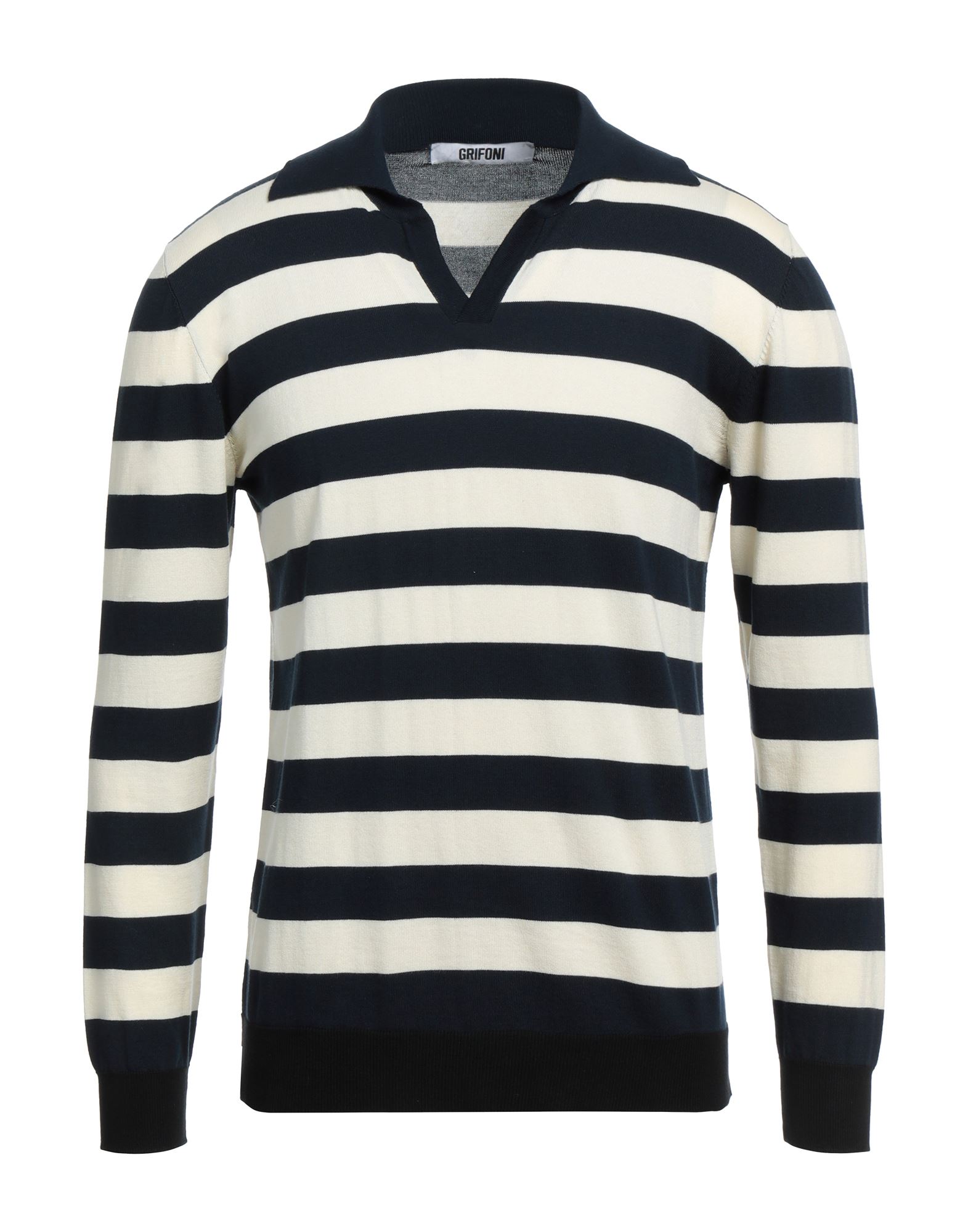 Mauro Grifoni Sweaters In Navy Blue