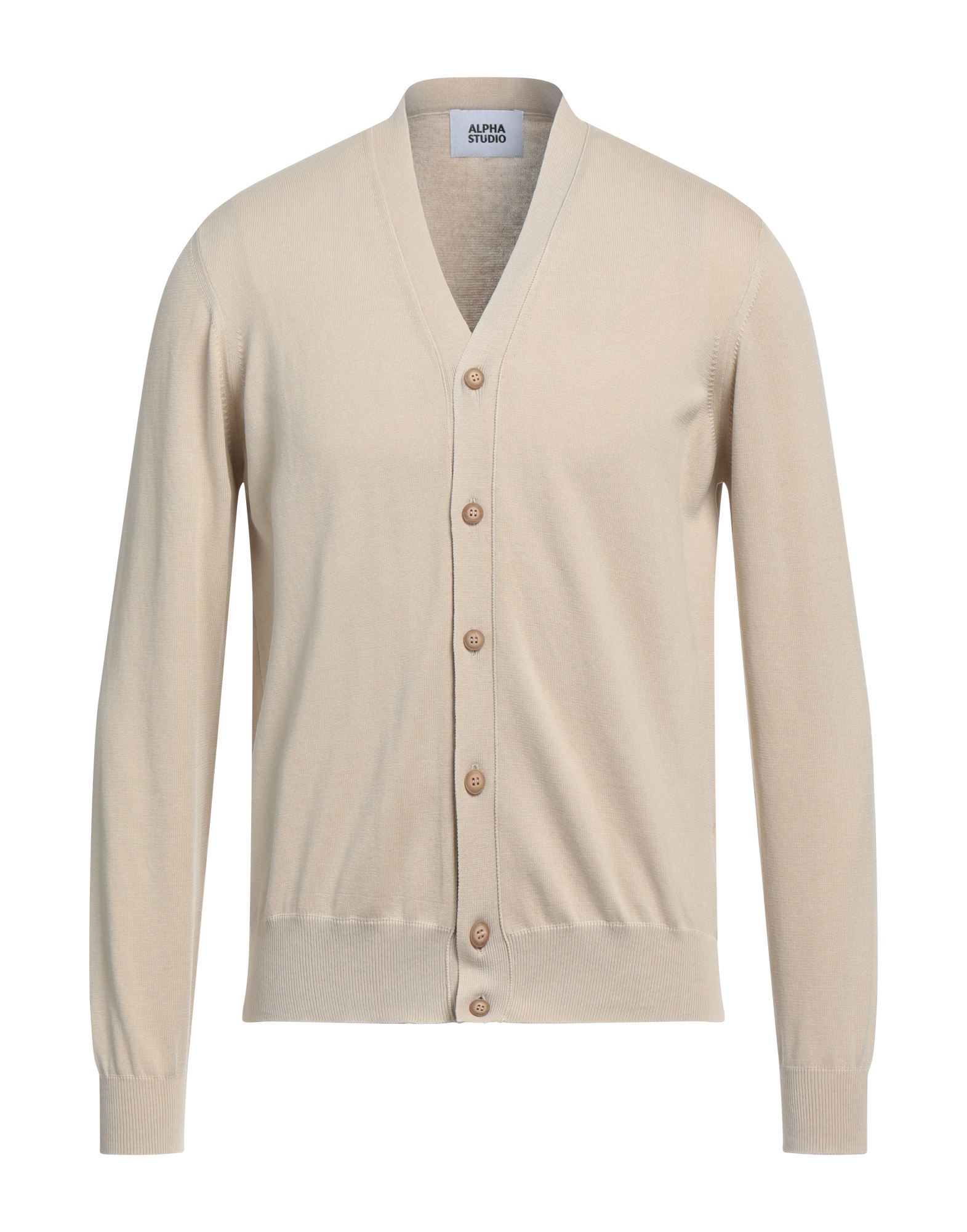 Alpha Studio Cardigans In Beige