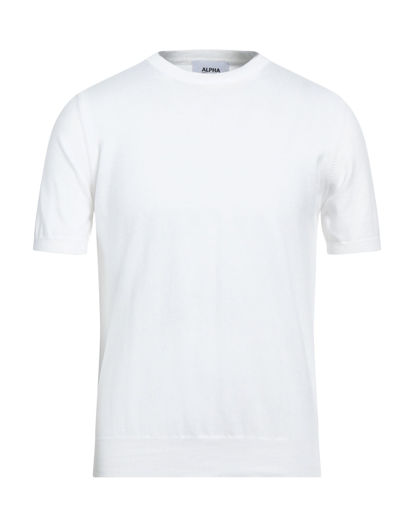 Alpha Studio Sweaters In White