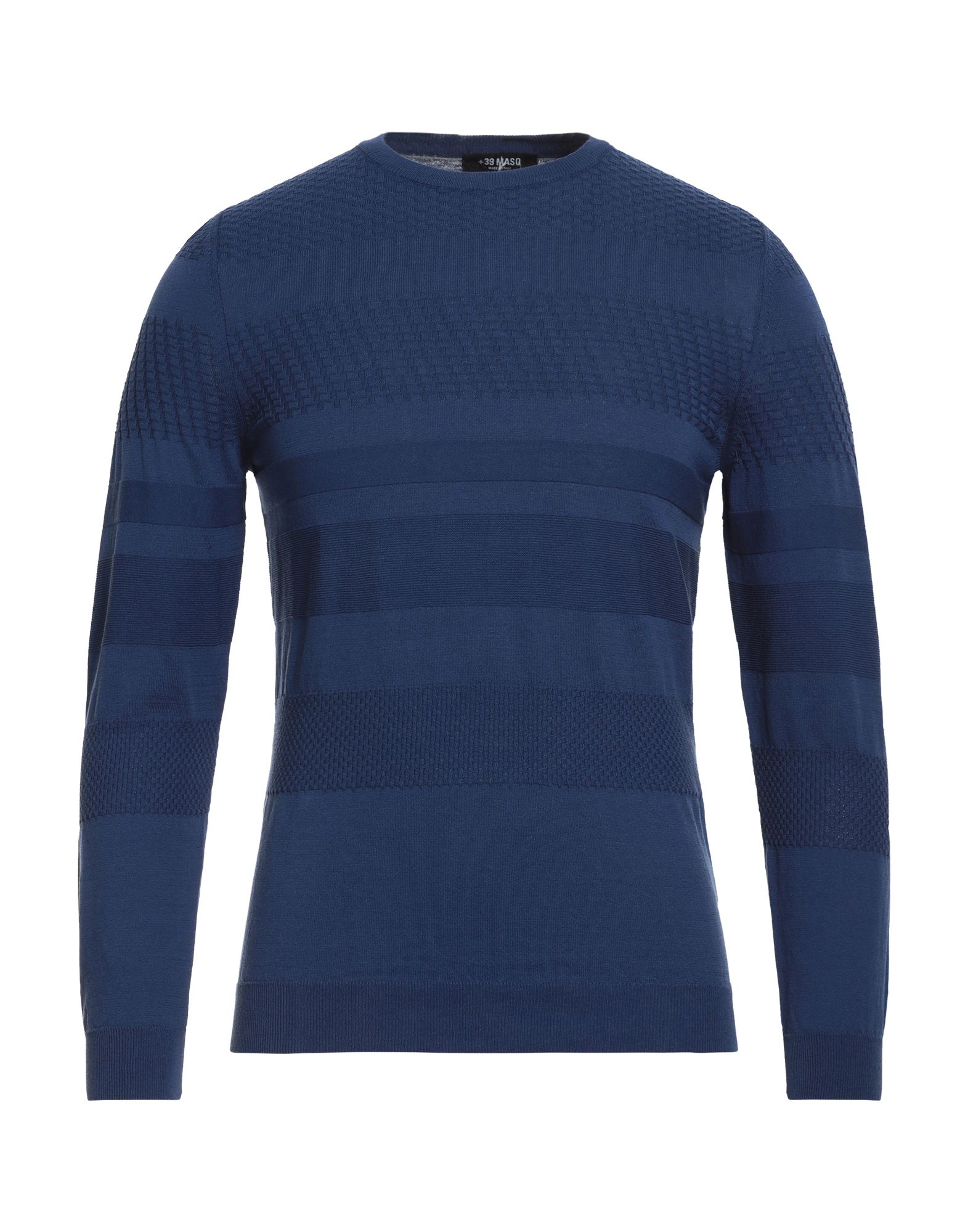 +39 Masq Man Sweater Blue Size S Cotton