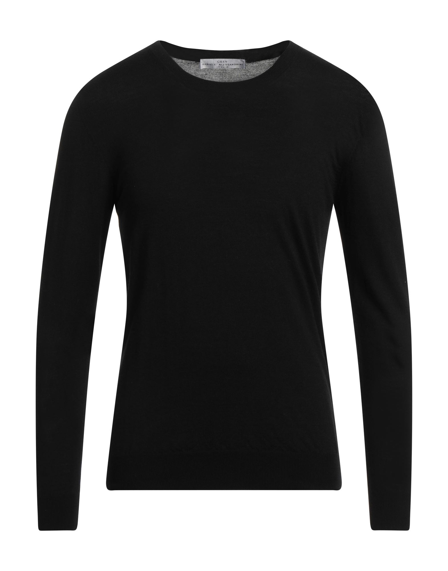 Grey Daniele Alessandrini Sweaters In Black