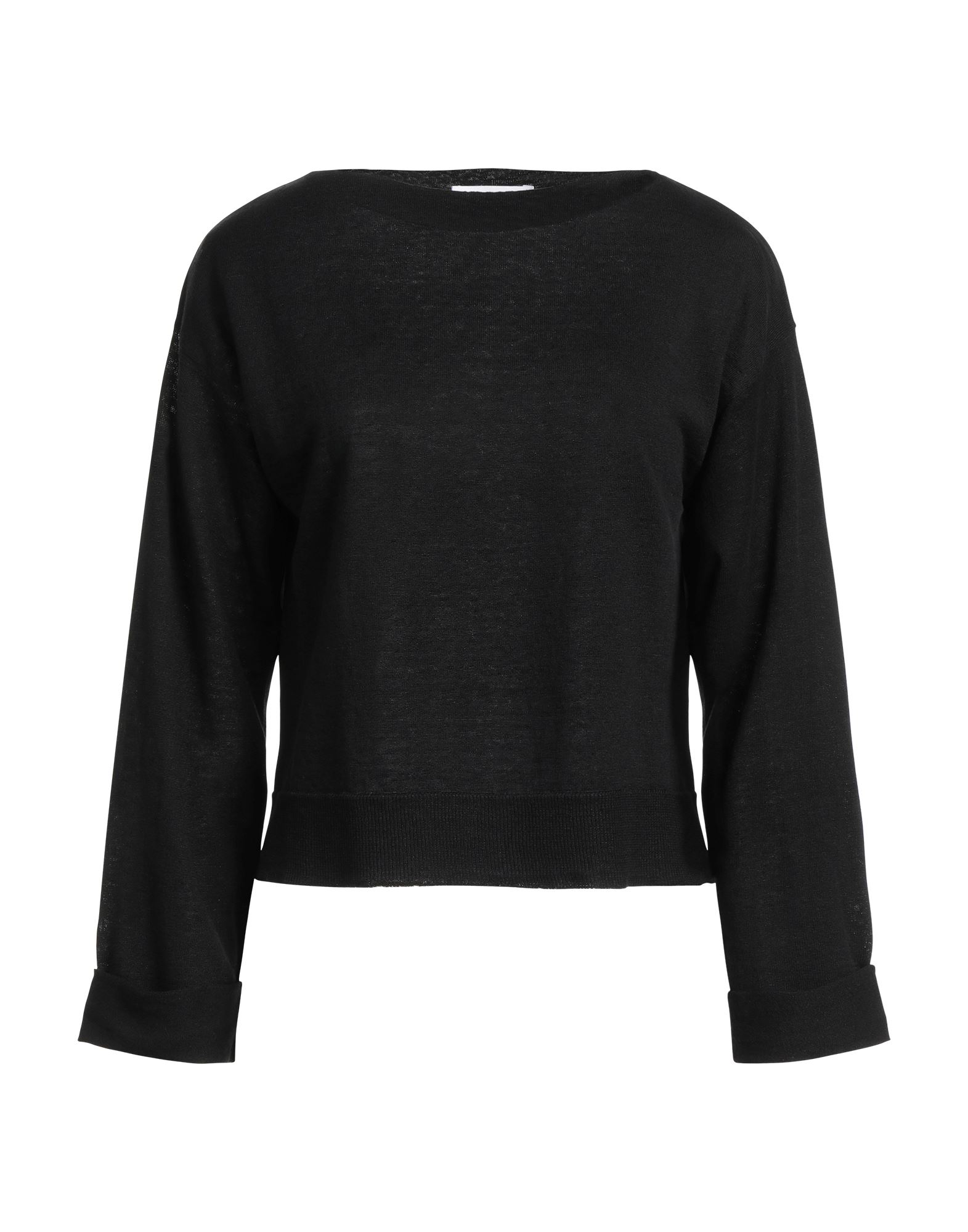 Alpha Studio Sweaters In Black