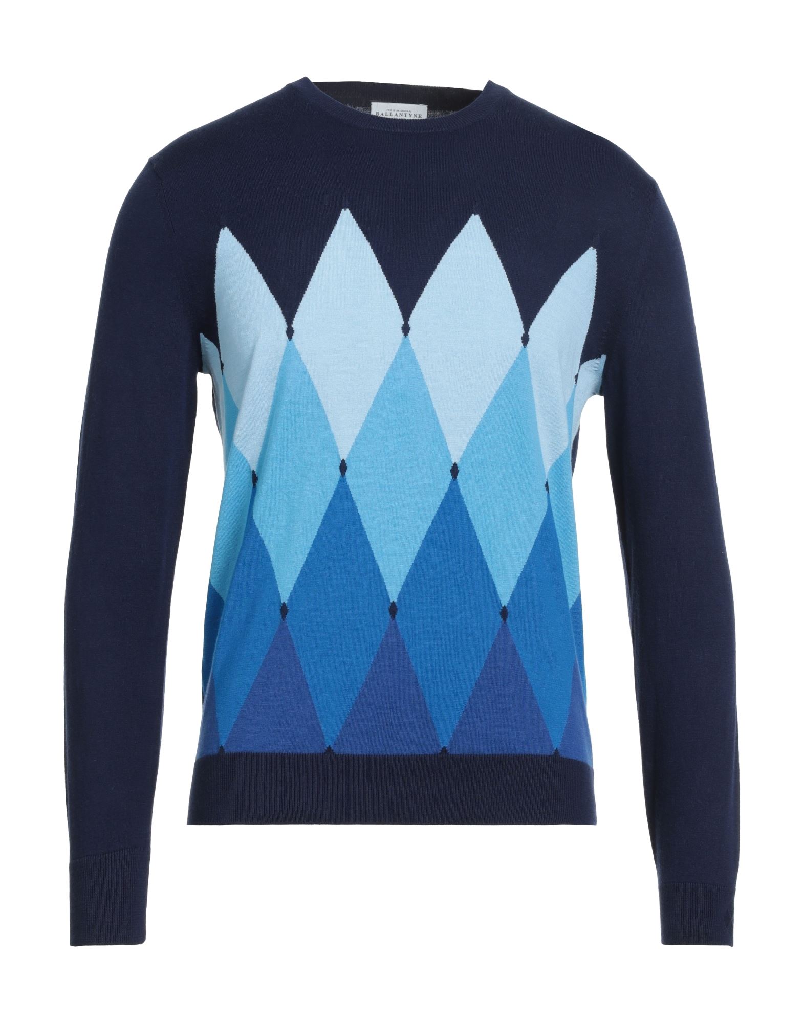 Ballantyne Argyle Sweaters And Cardigans In Blue