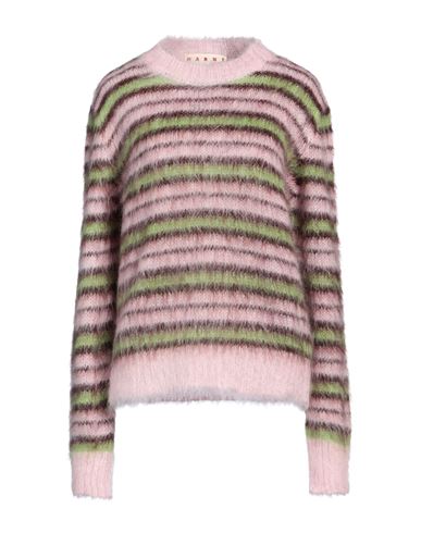 Shop Marni Woman Sweater Pink Size 6 Mohair Wool, Polyamide