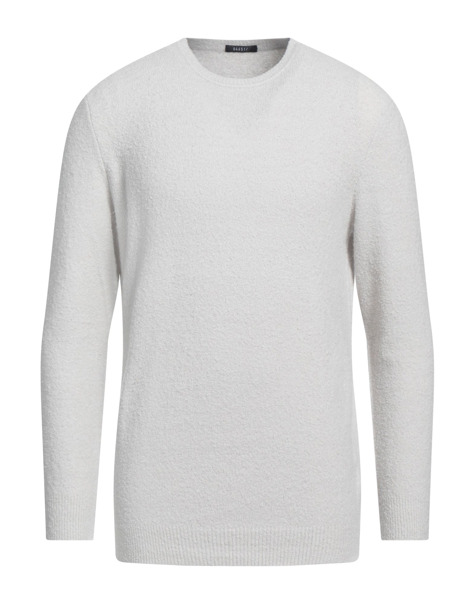 04651/a Trip In A Bag Man Sweater Light Grey Size L Cotton, Nylon, Elastane