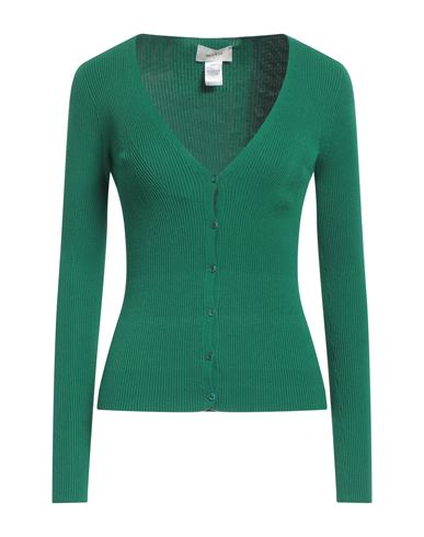 Vicolo Woman Cardigan Green Size Onesize Viscose, Polyester