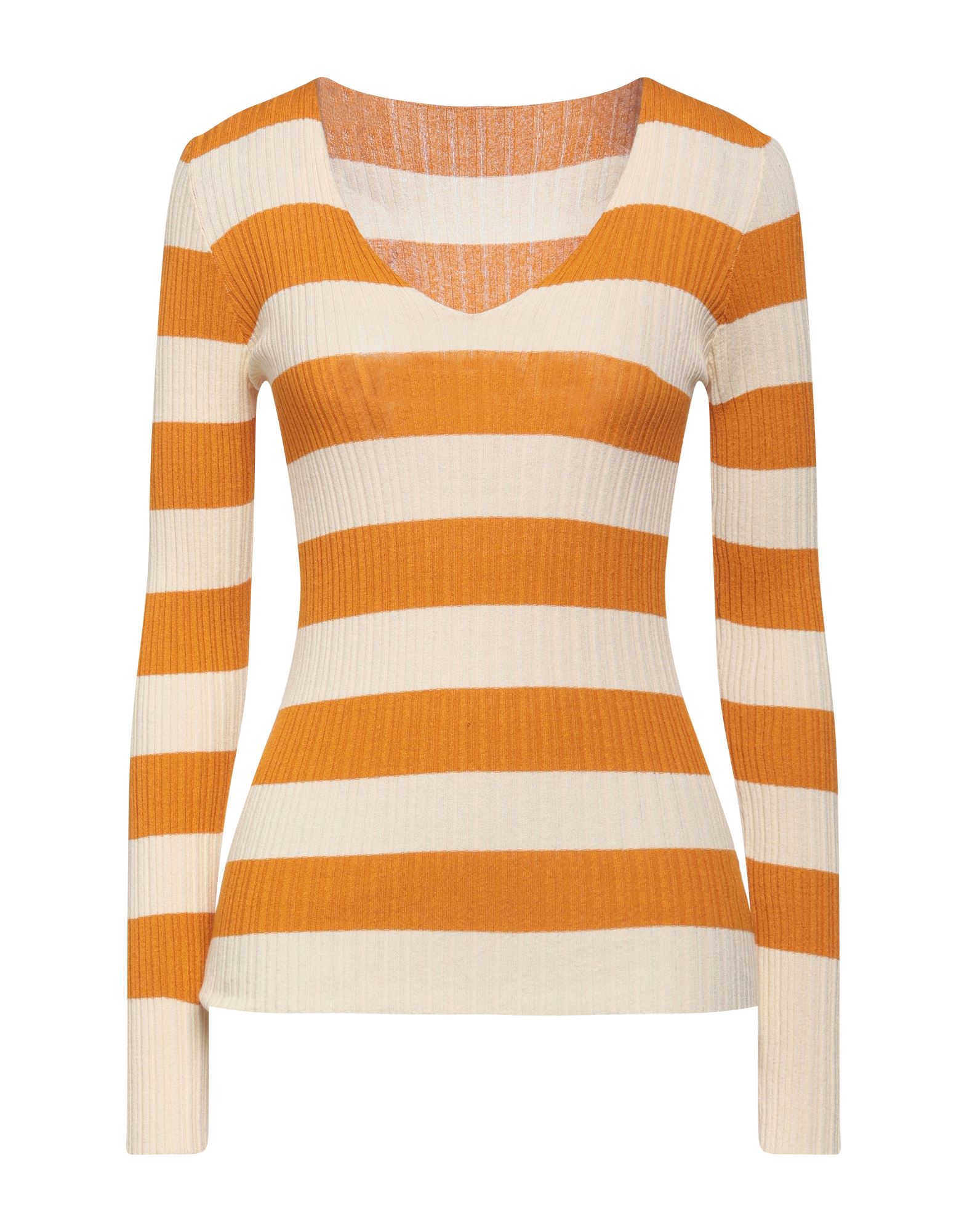 Roberto Collina Sweaters In Orange